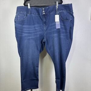 Lurie Felt | Women Curve Ankle Skinny Jeans